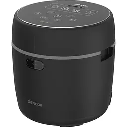Рисоварка Sencor чорний 0.6 л 350 Вт (SRM0671BK) - мініатюра 2