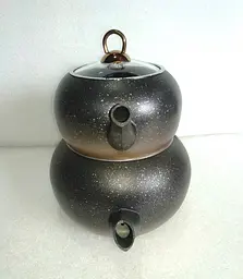 Двоярусний чайник O. M. S. Collection 8210-L Bronze (1,6/3 л) - мініатюра 6