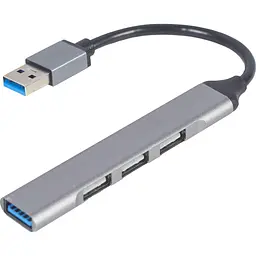 USB-Хаб Gembird USB-A на 4x-USB (UHB-U3P1U2P3-02)