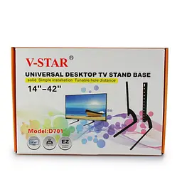 Кріплення для телевізора настільний кронштейн для моніторів V-STAR D701 14-42 - мініатюра 6