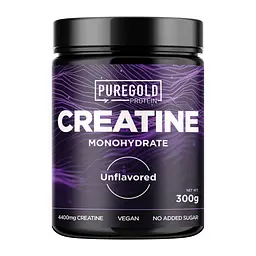 Креатин Pure Gold Моногідрат Creatine Monohydrate - 300г Натуральний