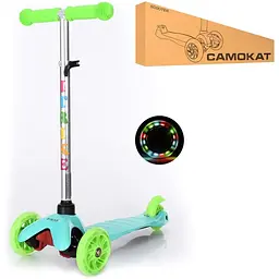 Самокат дитячий iTrike Mini BB 3-013-4-С-M з підсвічуванням - мініатюра 2