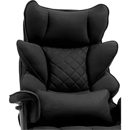 Офісне крісло GT Racer B-2511 Fabric Black [125572] - мініатюра 6