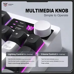Клавіатура Onikuma бездротова ігрова з RGB підсвіткою MT-92 геймерська мембранна Bluetooth для ігор та ПК - мініатюра 5