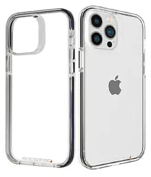 Протиударний прозорий чохол Gear4 Santa Cruz D3O для iPhone 13 Pro Max (6.7") Black + Transparent