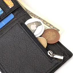 Чоловічий шкіряний гаманець ST Leather 11,5х9,5х2 см acs0029391 - мініатюра 8