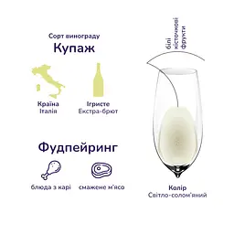 Вино ігристе I Castelli Bianco Frizzante, біле, екстра-сухе, 10%, 0,75 л (718570) - мініатюра 2