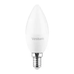 Лампочка Vestum LED C37 4W 3000K 220V E14 (1-VS-1308) - мініатюра 2