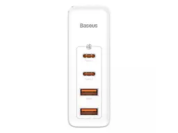 Мережевий зарядний пристрій Baseus GaN2 Pro Quick Charger 2USB + 2Type-C 100W CCGAN2P-L02 White - мініатюра 4