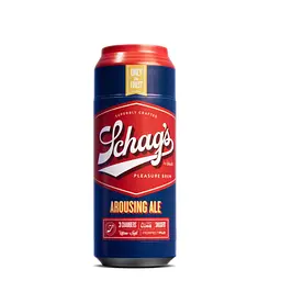 Мастурбатор - банка пива Blush Schag's Arousing Ale Masturbator - Frosted, самозмащуваний, вакуум