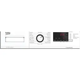 Пральна машина Beko фронтальна 6 кг 1200 A+++ 45 см дисплей інвертор білий - мініатюра 4