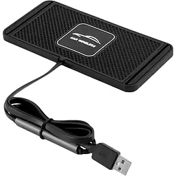 Автомобільне бездротове заряджання для телефону RIAS RC15 15W Black