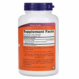 Глюкозамін сульфат Now Foods Glucosamine Sulfate 750 мг 240 рослинних капсул - мініатюра 2