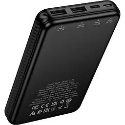 Зовнішній акумулятор Hoco J165 Balance 10000mAh 10W Black [161349] - мініатюра 4