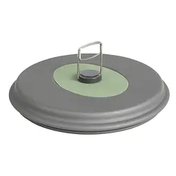 Набір посуду Bo-Camp Explorer XL 4 Pieces Hard Anodized Grey/Green (2200249), Сірий - мініатюра 9