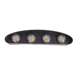 Підсвітка Brille LED фасадна IP65 AL-264/8х1W BK - мініатюра 4