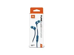 Навушники з мікрофоном JBL Tune 110 Eco Blue (T110BLUE) - мініатюра 5