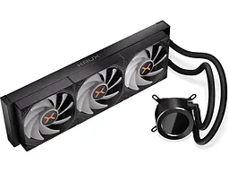 Водяне охолодження Krux HydroGlance 360 ARGB LCD Black (KRXE004) - мініатюра 5