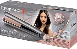 Випрямляч Remington Keratin Protect, 55 Вт, температурних режимів 5, 160-230С, кераміка, сріблястий - мініатюра 4