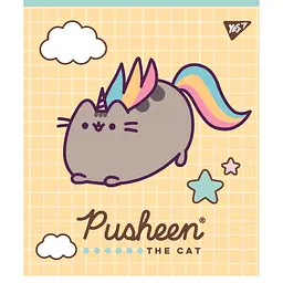 Набір зошитів Yes Pusheen А5 в лінійку 18 аркушів 10 шт. (766826) - мініатюра 3