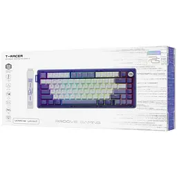 Клавіатура Proove Gaming T-Racer (Ukraine Layout) Purple/White (WKTR00022417) - мініатюра 3