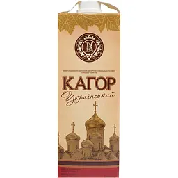 Вино КВЗ Кагор Український десертне солодке червоне 16% 1 л - мініатюра 2