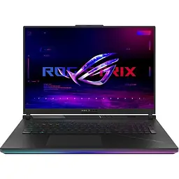 Ноутбук Asus ROG Strix SCAR 18 G834JYR-R6084, Intel Core i9-14900HX, 5.8GHz, 18 WQXGA, 240 Hz, 32GB, SSD 2TB, NVIDIA GeForce RTX 4090 16GB, Free DOS