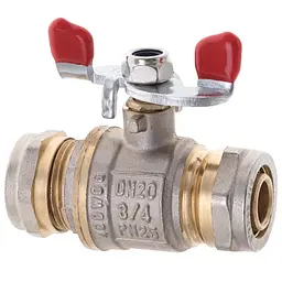 Кран кульовий Waterpro Wing 20x20 MA0120