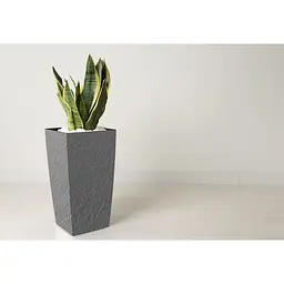 Вазон Plastkon Eliot Stone 25x46 см сірий - мініатюра 4