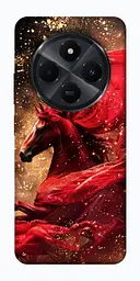 Чохол Demsky Red sparkles Horse для Xiaomi Redmi 14C / Poco C75