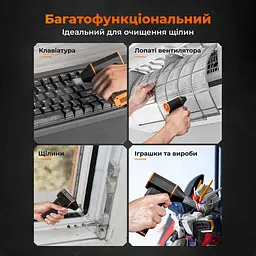 Бездротовий повітродув Wolfbox MF50 110000RPM 150g force (MF50) - мініатюра 5
