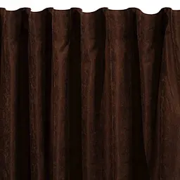 Штора Ardesto 150х270см, мікровелюр, 100% поліестер, коричневий (ART1010BR) - мініатюра 2