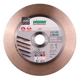 Алмазний диск по кераміці Distar Edge 1A1R 180х1.4х25.4 мм