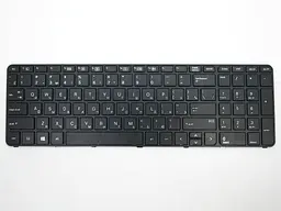 Клавіатура для HP ProBook 450 G3, 455 G3, 470 G3, 450 G4, 455 G4, 470 G4, 650 G2, 655 G2 (UA Black з Рамкою). - мініатюра 3