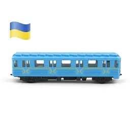 Автомодель Technopark Вагон Метро, блакитний (SB-17-19WB) - мініатюра 5