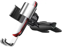 Автотримач Baseus Metal Age Gravity Car Mount Silver - мініатюра 3