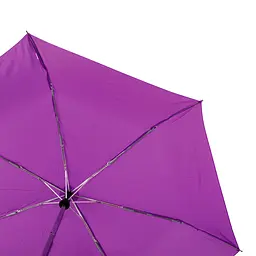 Жіноча складана парасолька повний автомат Happy Rain 96 см фіолетова - мініатюра 3
