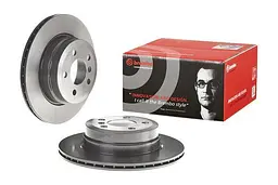 Диск тормозной задний вентилируемый Bmw X5, X6 06-19г Brembo ( 09.9925.11 )