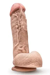 Фалоімітатор Blush Dr. Skin – Mr. D 8,5", 21.6 см (тілесний)