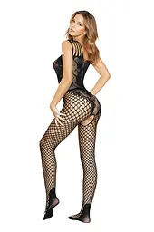 Бодістокінг Bodystocking 6814, Black, S/L - мініатюра 2