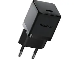 Мережевий зарядний пристрій BASEUS Palm Fast Charger 30 W Type-C to Type-C cable Black (P10111605113-01) - мініатюра 4