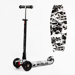 Самокат Maxi Best Scooter 59х15х30 см Різнобарвний 000231319 - мініатюра 2