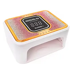 UV-LED лампа для манікюру SUN AB-4 288W акумуляторна — професійна лампа для сушіння гель-лаку з дисплеєм