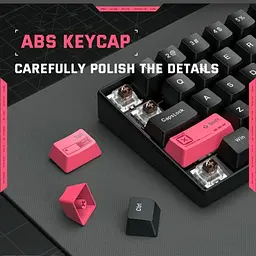 Ігрова дротова механічна клавіатура Onikuma G55 / Tea Switch / RGB / 60% / Black - мініатюра 4