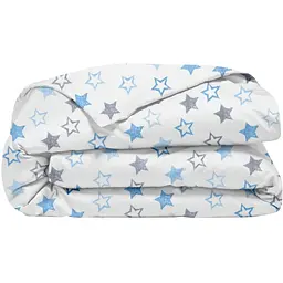 Підковдра полуторна Cosas Stars CS4 160х220 см (StarsClear_GreyBlue_160q)