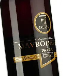 Вино Deus Mavrodaphne Patras, червоне, солодке, 15%, 0,75 л (8000017860552) - мініатюра 3