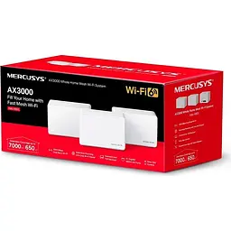 Wi-Fi Mesh система Mercusys Halo H80X 3-pack [104081] - мініатюра 4