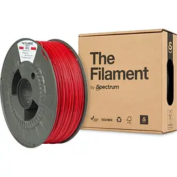 Пластик для 3D-принтера The Filament PETG 1.75 мм TECHNICAL RED 1 кг (TF-24020) - мініатюра 3