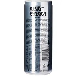 Напій енергетичний Revo Energy Виноград безалкогольний сильногазований 0.25 л - мініатюра 4