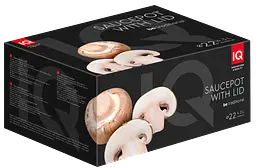 Каструля IQ Be Traditional 4.3 л 22 см kuh0016439 - мініатюра 2